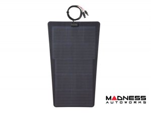 Ford Super Duty Flexible Solar Panel Kit - Complete Kit w/ Waterproof Controller + Hood Decal - 2017-2022 - 65W